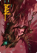 Skyclave Invader Art Card (Gold-Stamped Signature) [March of the Machine Art Series] - The Mythic Store | 24h Order Processing