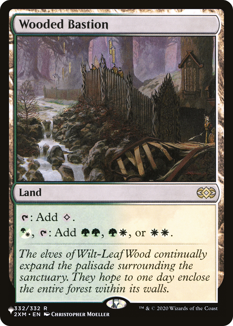 Wooded Bastion [The List] - The Mythic Store | 24h Order Processing