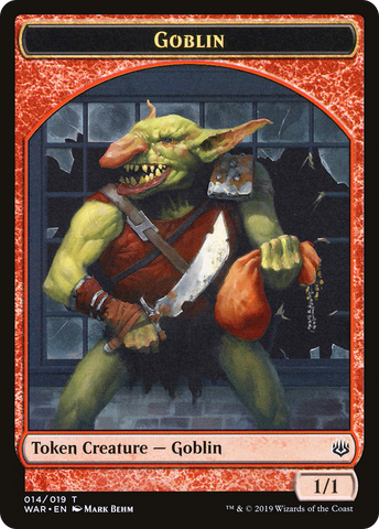 Goblin Token [War of the Spark Tokens] - The Mythic Store | 24h Order Processing