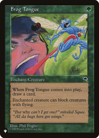 Frog Tongue [The List] - The Mythic Store | 24h Order Processing