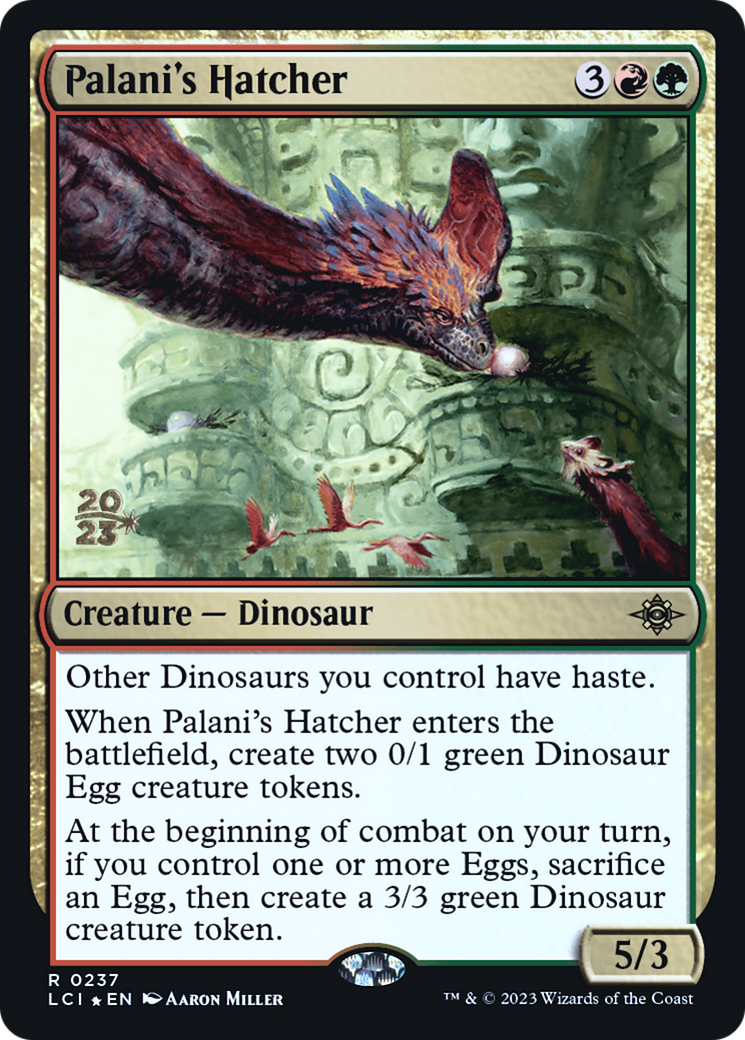 Palani's Hatcher [The Lost Caverns of Ixalan Prerelease Cards] - The Mythic Store | 24h Order Processing
