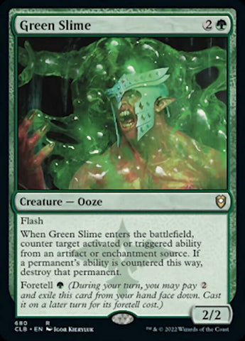Green Slime [Commander Legends: Battle for Baldur's Gate] - The Mythic Store | 24h Order Processing