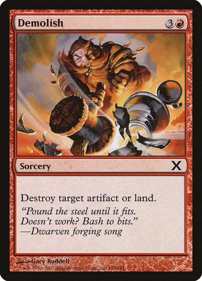 Demolish [Tenth Edition] - The Mythic Store | 24h Order Processing
