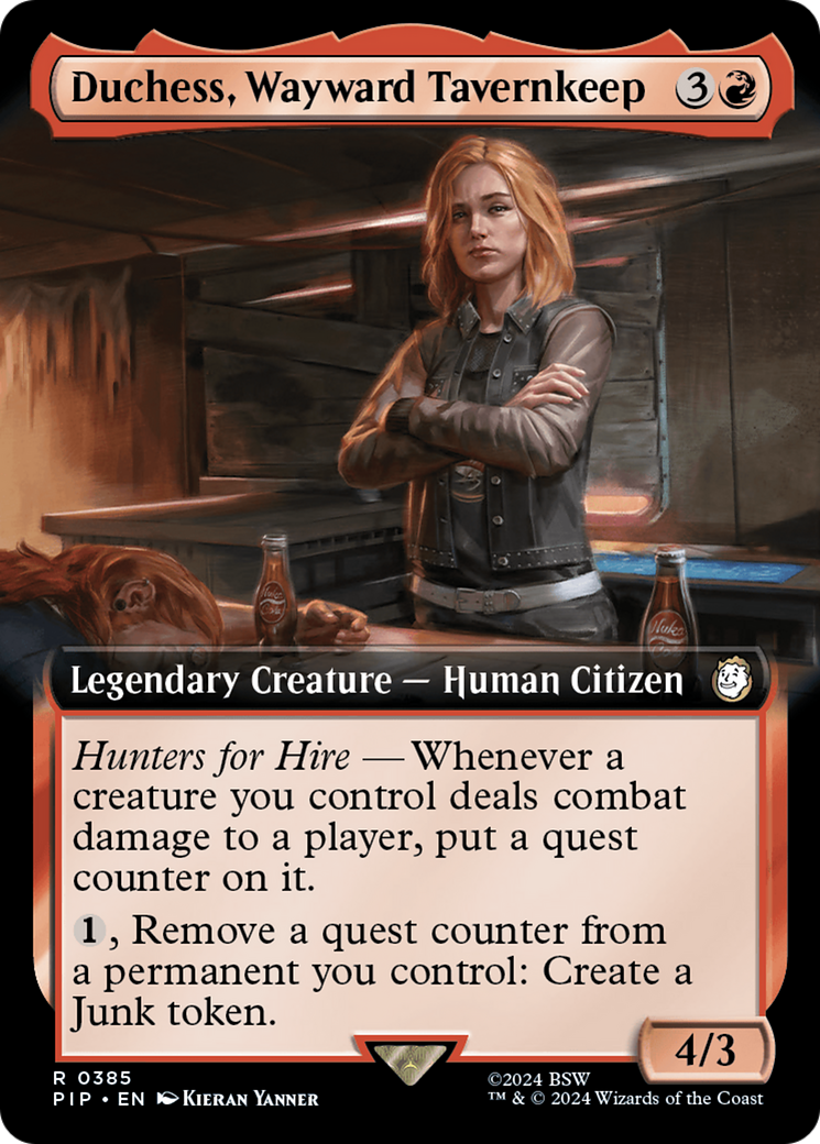 Duchess, Wayward Tavernkeep (Extended Art) [Fallout] - The Mythic Store | 24h Order Processing