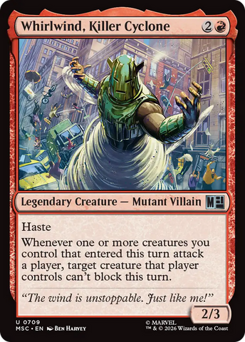 Whirlwind, Killer Cyclone [Marvel Super Heroes Commander] - The Mythic Store | 24h Order Processing