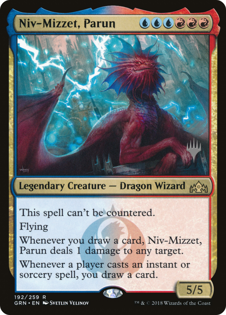 Niv-Mizzet, Parun (Promo Pack) [Guilds of Ravnica Promos] - The Mythic Store | 24h Order Processing