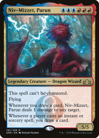 Niv-Mizzet, Parun (Promo Pack) [Guilds of Ravnica Promos] - The Mythic Store | 24h Order Processing