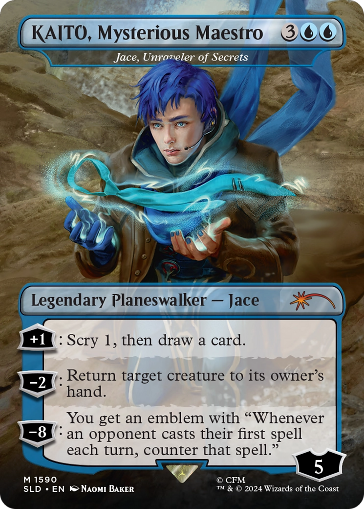 KAITO, Mysterious Maestro - Jace, Unraveler of Secrets [Secret Lair Drop Series] - The Mythic Store | 24h Order Processing