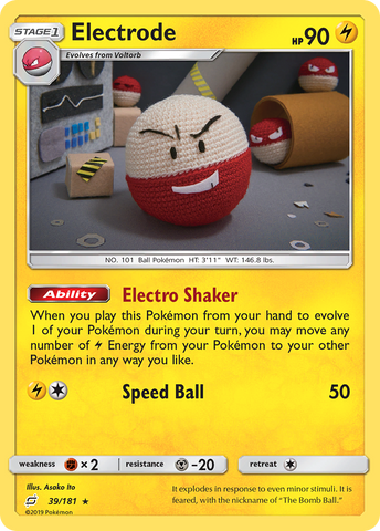 Electrode (39/181) [Sun & Moon: Team Up] - The Mythic Store | 24h Order Processing