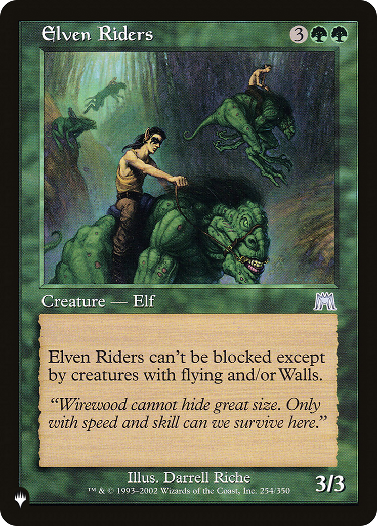 Elven Riders [The List] - The Mythic Store | 24h Order Processing