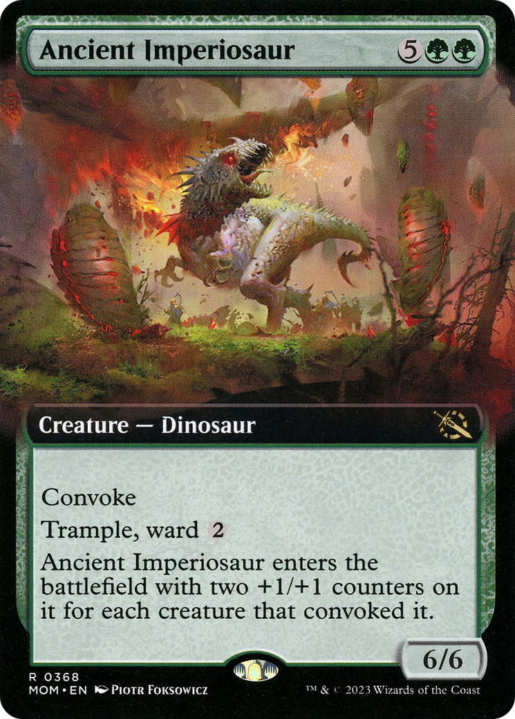 Ancient Imperiosaur (Extended Art) [March of the Machine] - The Mythic Store | 24h Order Processing