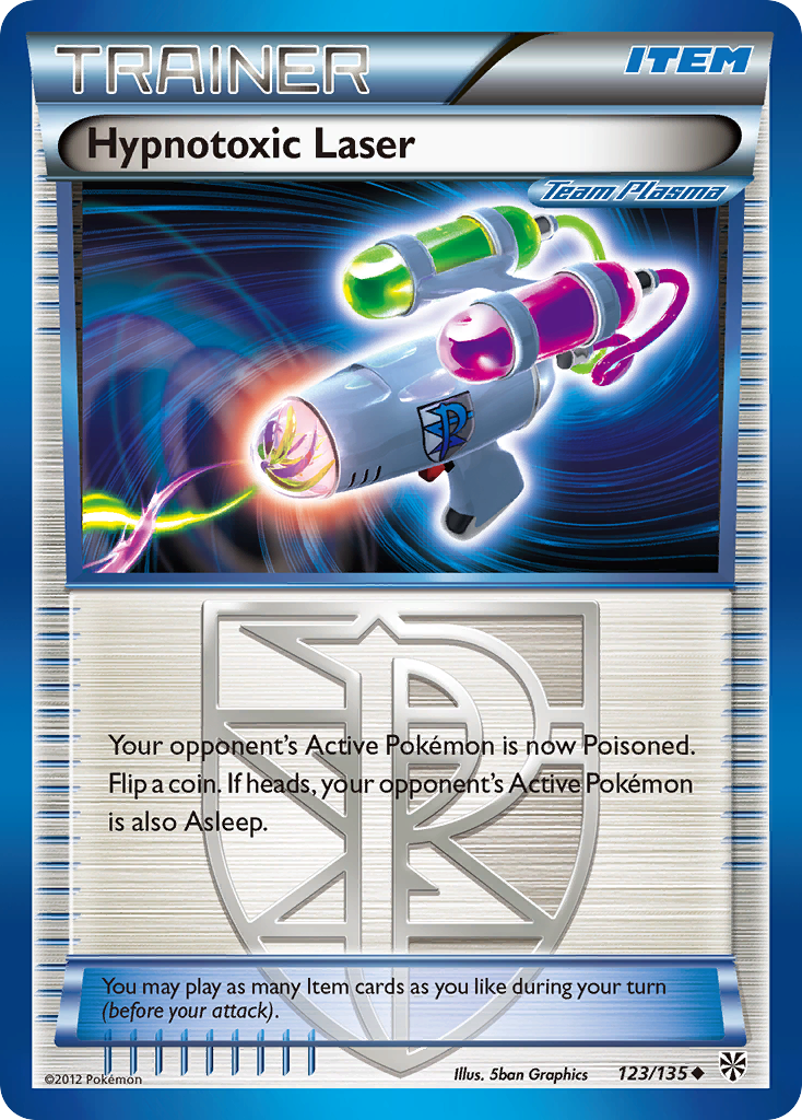 Hypnotoxic Laser (123/135) [Black & White: Plasma Storm] - The Mythic Store | 24h Order Processing