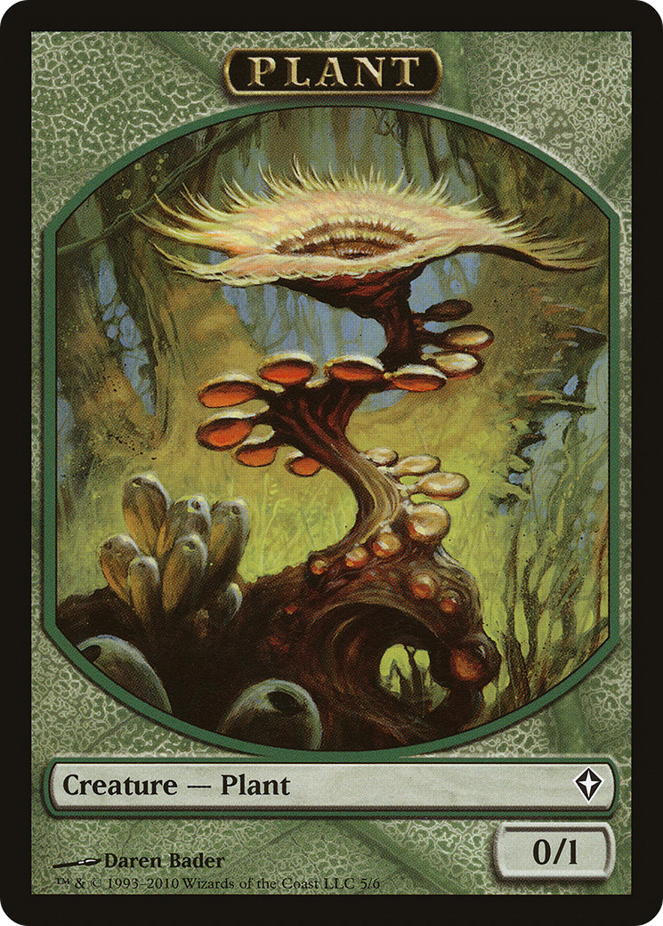 Plant Token [Worldwake Tokens] - The Mythic Store | 24h Order Processing
