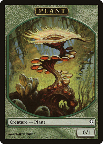 Plant Token [Worldwake Tokens] - The Mythic Store | 24h Order Processing
