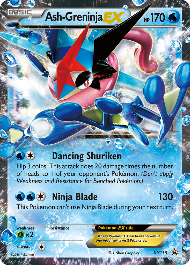 Ash-Greninja EX (XY133) [XY: Black Star Promos] - The Mythic Store | 24h Order Processing