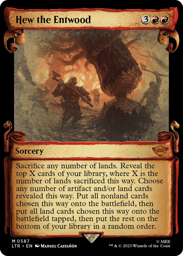 Hew the Entwood [The Lord of the Rings: Tales of Middle-Earth Showcase Scrolls] - The Mythic Store | 24h Order Processing