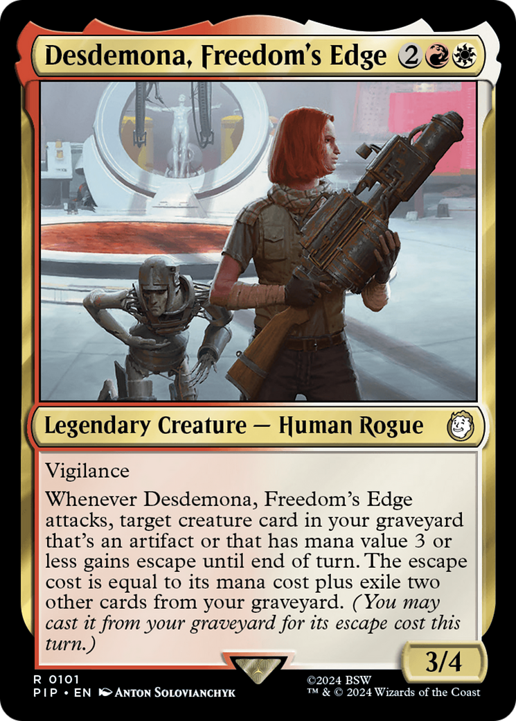 Desdemona, Freedom's Edge [Fallout] - The Mythic Store | 24h Order Processing