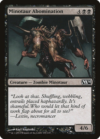 Minotaur Abomination [Magic 2014] - The Mythic Store | 24h Order Processing