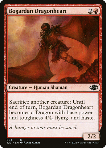 Bogardan Dragonheart [Jumpstart 2022] - The Mythic Store | 24h Order Processing