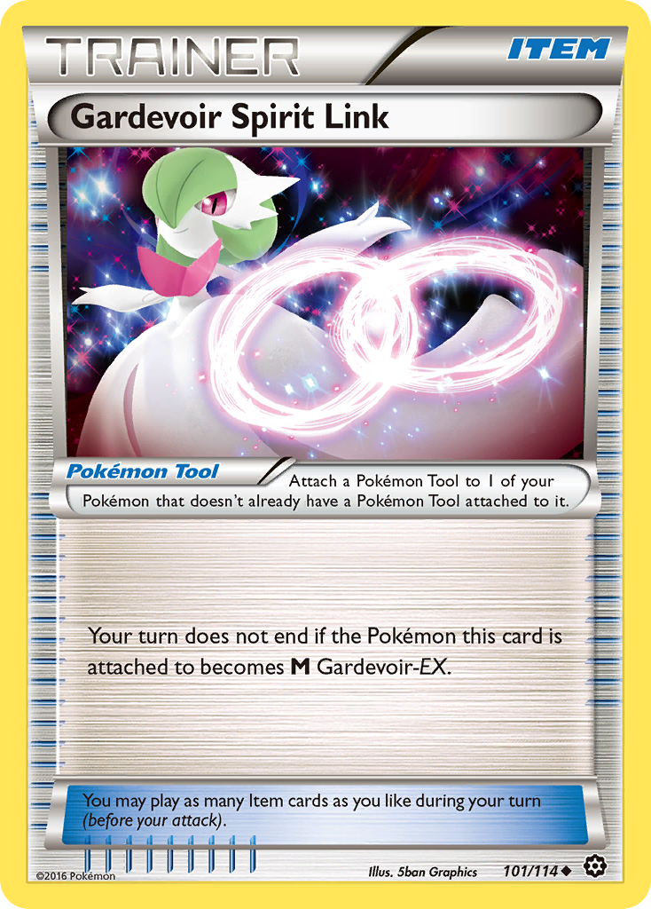 Gardevoir Spirit Link (101/114) [XY: Steam Siege] - The Mythic Store | 24h Order Processing