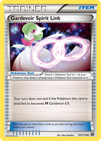 Gardevoir Spirit Link (101/114) [XY: Steam Siege] - The Mythic Store | 24h Order Processing