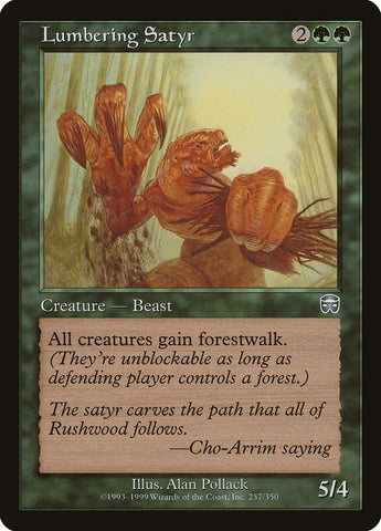 Lumbering Satyr [Mercadian Masques] - The Mythic Store | 24h Order Processing