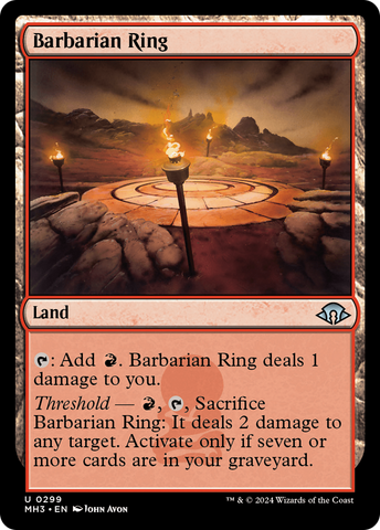 Barbarian Ring [Modern Horizons 3] - The Mythic Store | 24h Order Processing