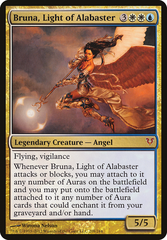 Bruna, Light of Alabaster (Oversized) [Commander 2018 Oversized] - The Mythic Store | 24h Order Processing