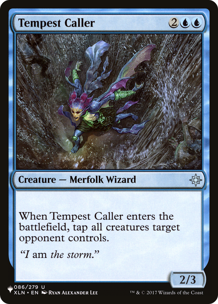 Tempest Caller [The List Reprints] - The Mythic Store | 24h Order Processing