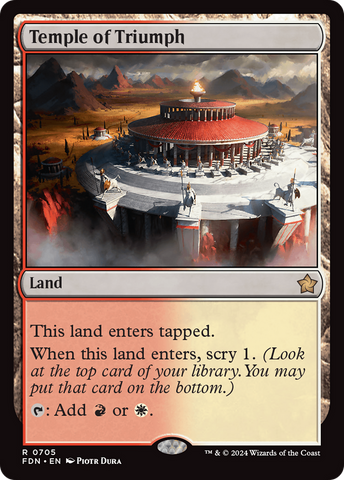 Temple of Triumph [Foundations] - The Mythic Store | 24h Order Processing