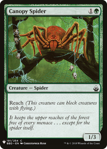 Canopy Spider [Mystery Booster] - The Mythic Store | 24h Order Processing