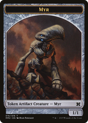 Myr Token [Modern Masters 2015 Tokens] - The Mythic Store | 24h Order Processing