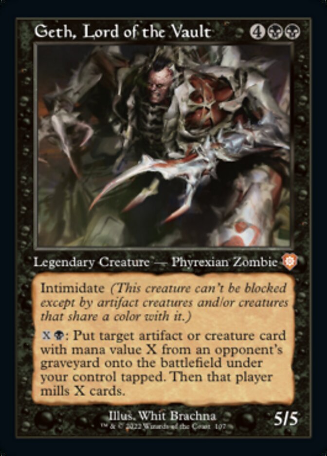 Geth, Lord of the Vault (Retro) [The Brothers' War Commander] - The Mythic Store | 24h Order Processing