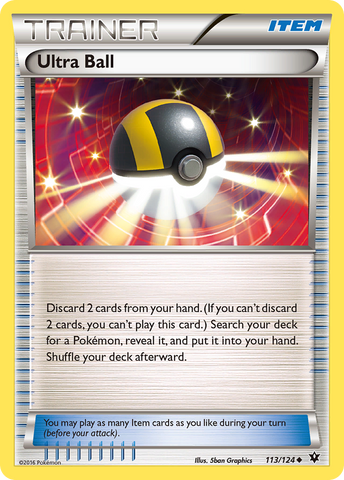 Ultra Ball (113/124) [XY: Fates Collide] - The Mythic Store | 24h Order Processing