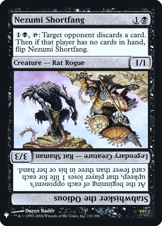 Nezumi Shortfang // Stabwhisker the Odious [Mystery Booster] - The Mythic Store | 24h Order Processing