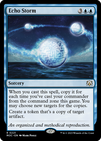 Echo Storm [March of the Machine Commander] - The Mythic Store | 24h Order Processing
