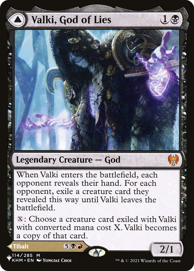 Valki, God of Lies // Tibalt, Cosmic Impostor [Secret Lair: From Cute to Brute] - The Mythic Store | 24h Order Processing