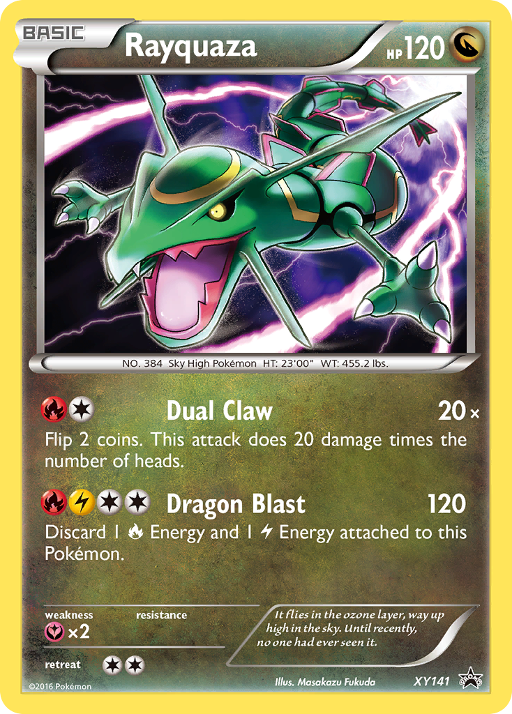 Rayquaza (XY141) [XY: Black Star Promos] - The Mythic Store | 24h Order Processing