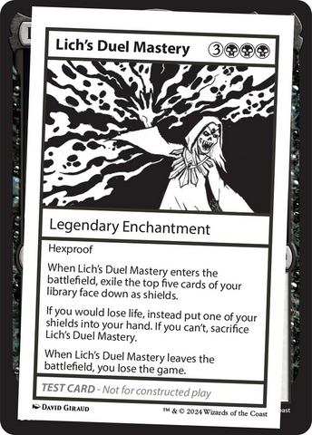 Lich's Duel Mastery [Mystery Booster 2 Playtest Cards] - The Mythic Store | 24h Order Processing