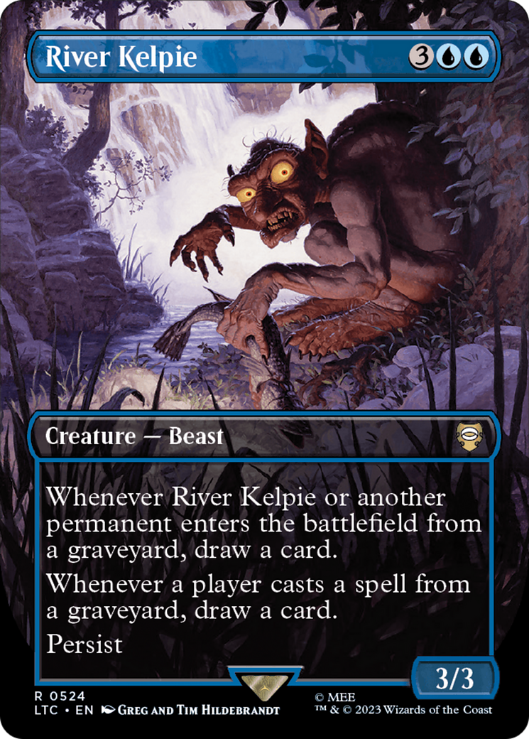 River Kelpie (Borderless) [The Lord of the Rings: Tales of Middle-Earth Commander] - The Mythic Store | 24h Order Processing