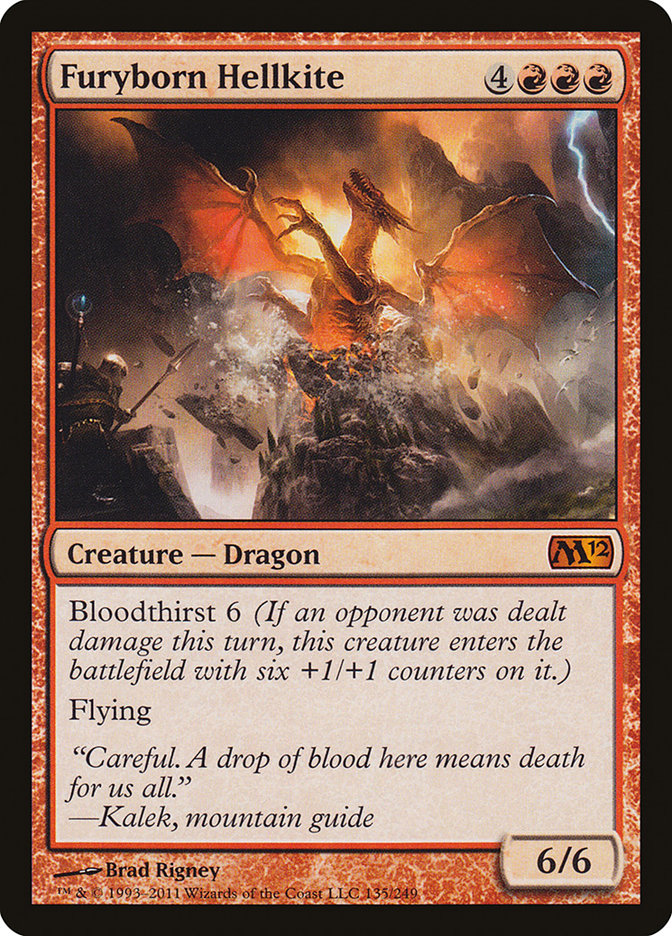 Furyborn Hellkite [Magic 2012] - The Mythic Store | 24h Order Processing