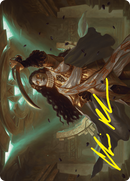 Elenda, Saint of Dusk Art Card (15/54) (Gold-Stamped Signature) [Foundations Art Series] - The Mythic Store | 24h Order Processing