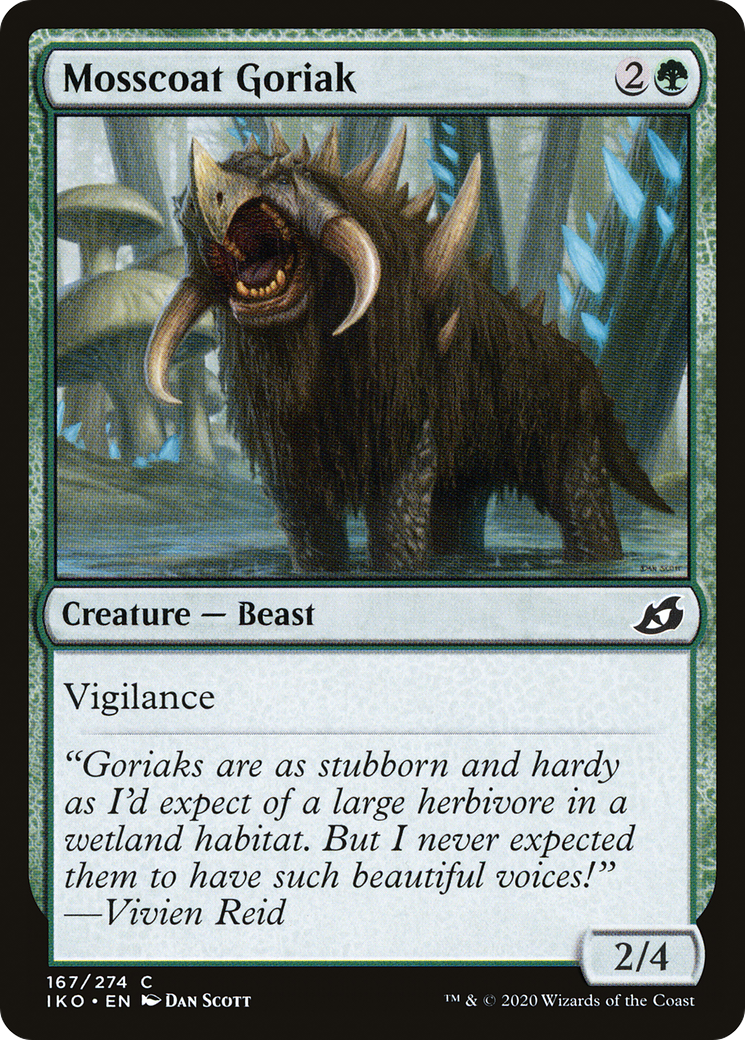 Mosscoat Goriak [Ikoria: Lair of Behemoths] - The Mythic Store | 24h Order Processing
