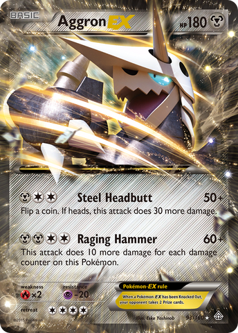 Aggron EX (93/160) [XY: Primal Clash] - The Mythic Store | 24h Order Processing
