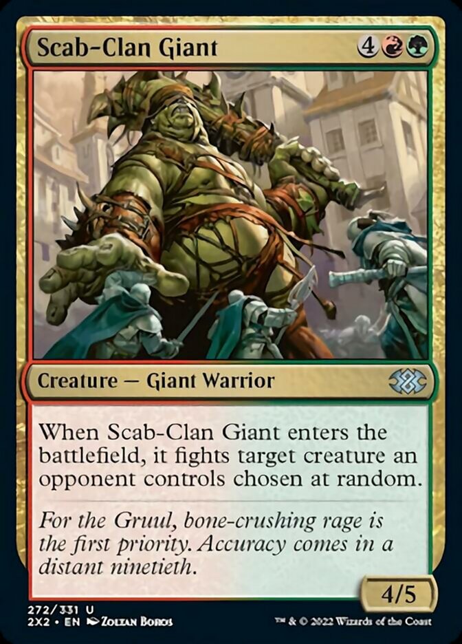 Scab-Clan Giant [Double Masters 2022] - The Mythic Store | 24h Order Processing