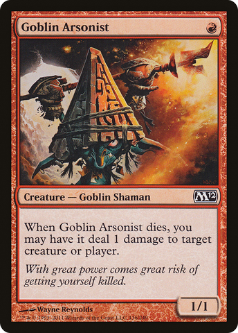 Goblin Arsonist [Magic 2012] - The Mythic Store | 24h Order Processing
