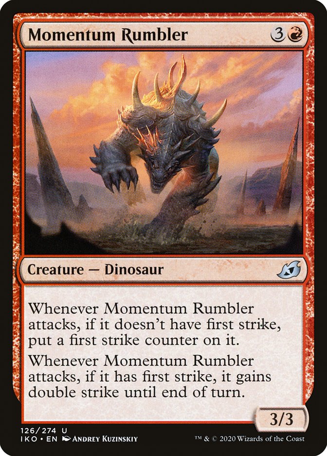Momentum Rumbler [Ikoria: Lair of Behemoths] - The Mythic Store | 24h Order Processing