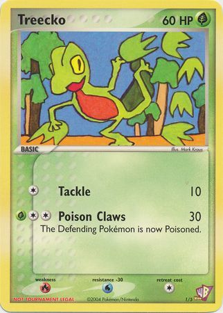 Treecko (1/5) [Kids WB Promos] - The Mythic Store | 24h Order Processing