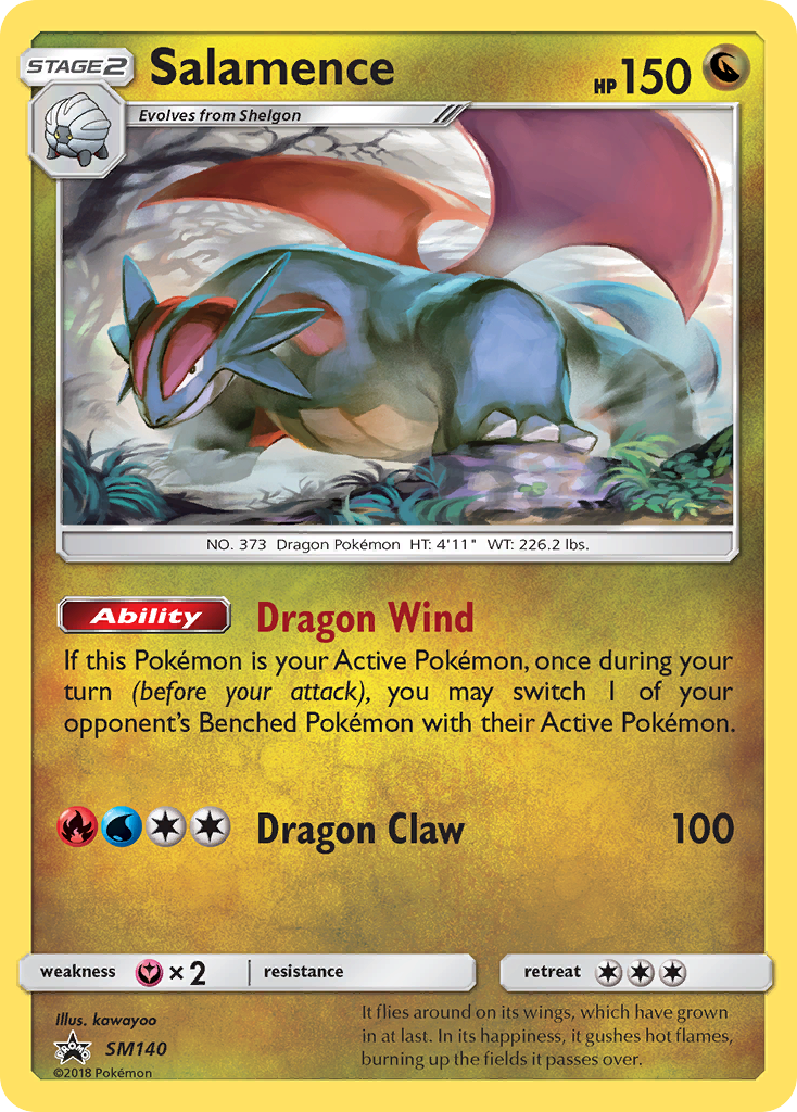 Salamence (SM140) [Sun & Moon: Black Star Promos] - The Mythic Store | 24h Order Processing