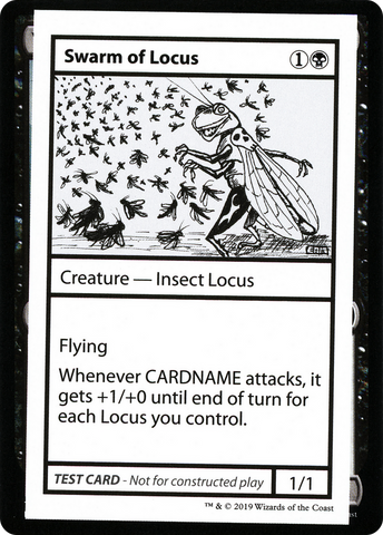 Swarm of Locus (2021 Edition) [Mystery Booster Playtest Cards] - The Mythic Store | 24h Order Processing